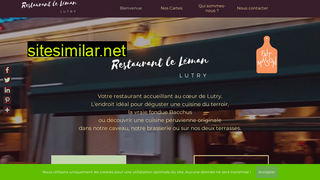 restaurantduléman.ch alternative sites