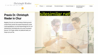 zahnarzt-rieder.ch alternative sites