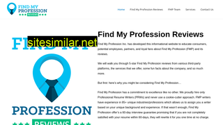 Top 100 similar websites like findmyprofessionreviews.co and alternatives