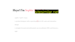 sophii.co alternative sites