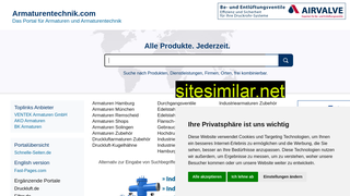 armaturentechnik.com alternative sites