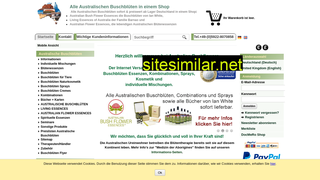 australian-bushflowers.com alternative sites