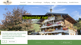 bauernhof-hotel-bramberg.com alternative sites