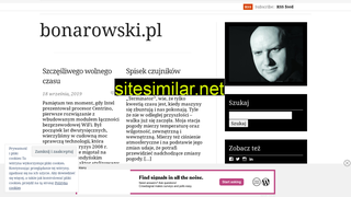 bonarowski.wordpress.com alternative sites