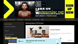 boxingforum24.com alternative sites
