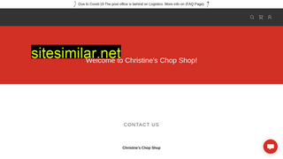 christineschopshop.com alternative sites