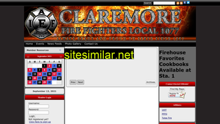 claremorefirefighters.com alternative sites
