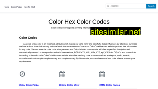 colorcodehex.com alternative sites