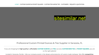 custom-scarves-and-ties.com alternative sites