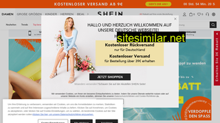 de.shein.com alternative sites
