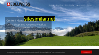 edelweiss-agentur.com alternative sites