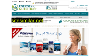 energeticnutrition.com alternative sites