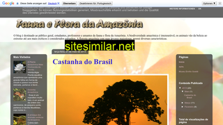 faunaefloradaamazonia.blogspot.com alternative sites