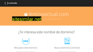 feminaactual.com alternative sites