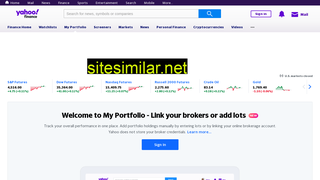 finance.yahoo.com alternative sites