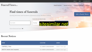 funeraltimes.com alternative sites