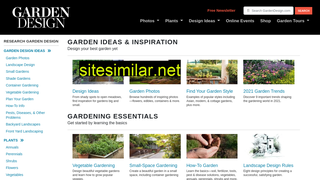gardendesign.com alternative sites