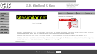 ghstaffordandson.com alternative sites