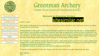 greenmanarchery.com alternative sites