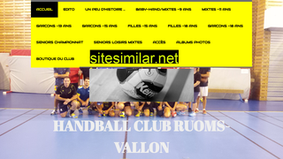 handballclubruomsvallon.jimdo.com alternative sites