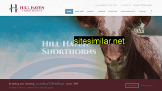 hillhavenshorthorns.com alternative sites