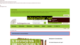 holzimgarten.com alternative sites