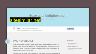 hopeenlightenment.com alternative sites