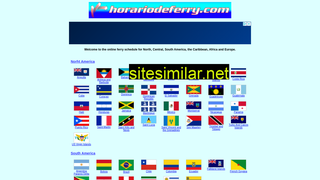 horariodeferry.com alternative sites