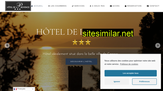 hotel-de-provence.com alternative sites