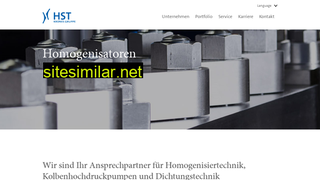 hst-homogenizers.com alternative sites