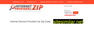internetprovidersbyzip.com alternative sites