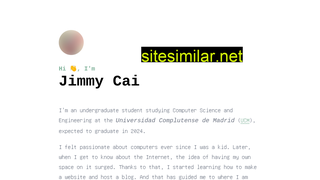 jimmycai.com alternative sites