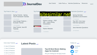 journaldev.com alternative sites