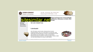 leder-schmidt.com alternative sites