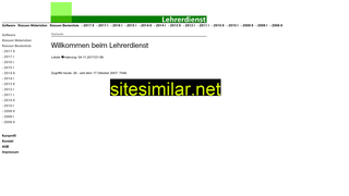 lehrerdienst.com alternative sites