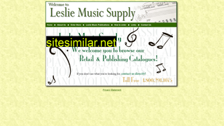 lesliemusicsupply.com alternative sites
