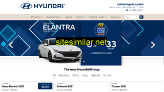 lethbridgehyundai.com alternative sites