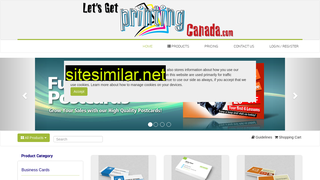 letsgetprintingcanada.com alternative sites