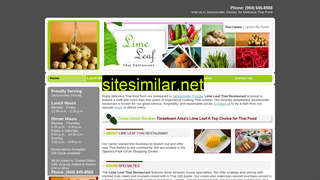 limeleafrestaurant.com alternative sites