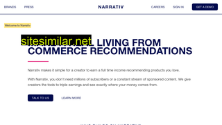 narrativ.com alternative sites