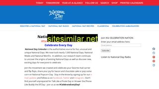 nationaldaycalendar.com alternative sites