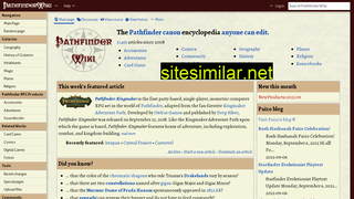 pathfinderwiki.com alternative sites