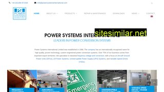 powersystemsinternational.com alternative sites