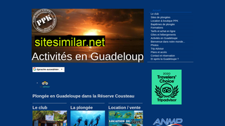 ppk-plongee-guadeloupe.com alternative sites
