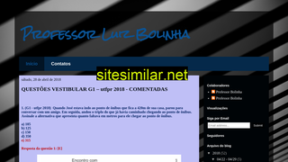 professorluizbolinha.blogspot.com alternative sites