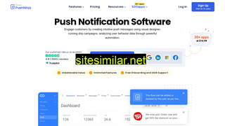 pushninja.com alternative sites