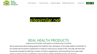 realhealthproducts.com alternative sites