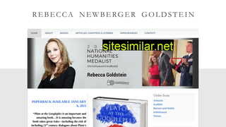 rebeccagoldstein.com alternative sites