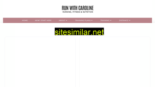 runwithcaroline.com alternative sites