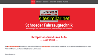 schroeder-fahrzeugtechnik.com alternative sites